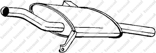 Глушитель BOSAL 145-133