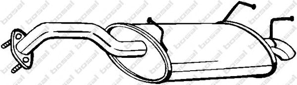 Глушник BOSAL 145-183