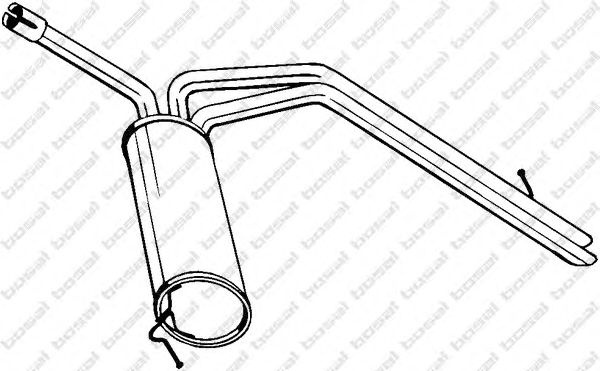 Глушитель BOSAL 281-795