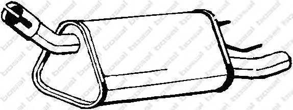 Глушник BOSAL 185-339