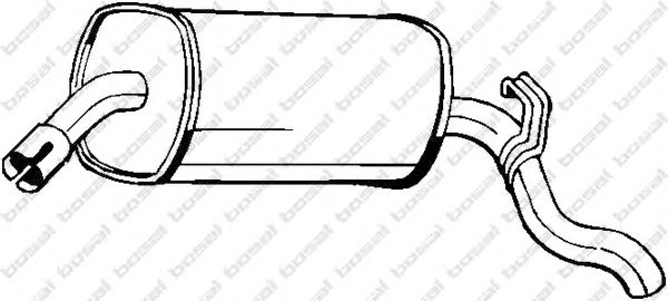 Глушник BOSAL 185-045