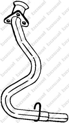 Труба выхлопного газа BOSAL 781-967