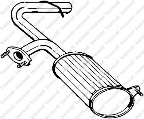 Глушитель BOSAL 229-501