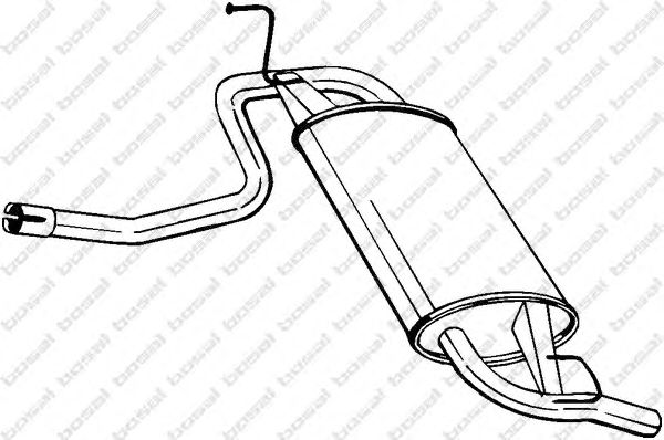 Глушитель BOSAL 219-133