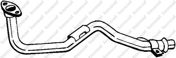 Труба выхлопного газа BOSAL 823-321