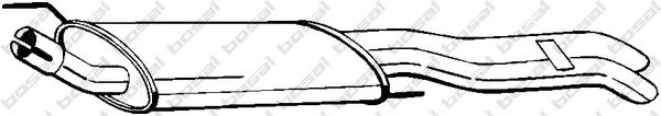 Глушитель BOSAL 233-229