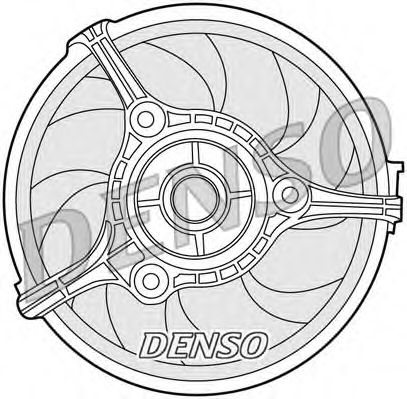 Вентилятор охлаждения DENSO DER02002