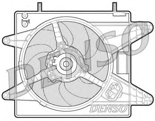 Вентилятор охлаждения DENSO DER09003