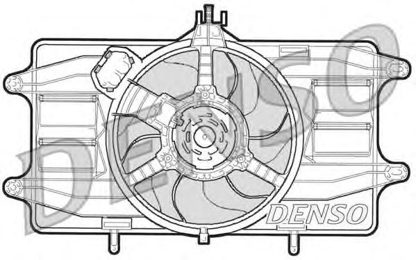 Вентилятор охлаждения DENSO DER09020