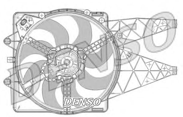 Вентилятор охлаждения DENSO DER09094