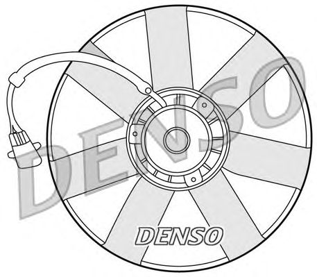 Вентилятор охлаждения DENSO DER32002