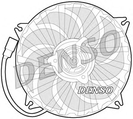 Вентилятор охлаждения DENSO DER21016
