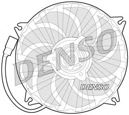 Вентилятор охлаждения DENSO DER21017