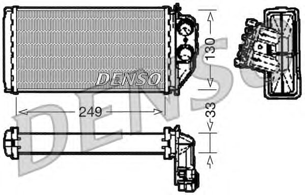 Радіатор опалення DENSO DRR21002