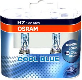 Лампа накаливания OSRAM 64210CBI-HCB (фара дальнего света, основная фара, противотуманная фара, фара с авт. системой стабилизации, фара дневного освещения)