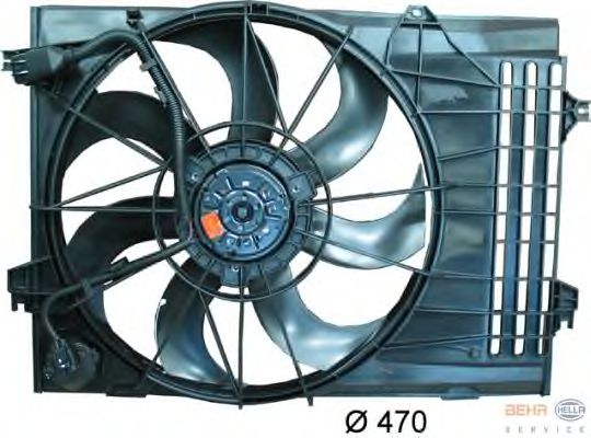 Вентилятор охлаждения HELLA 8EW 351 034-491