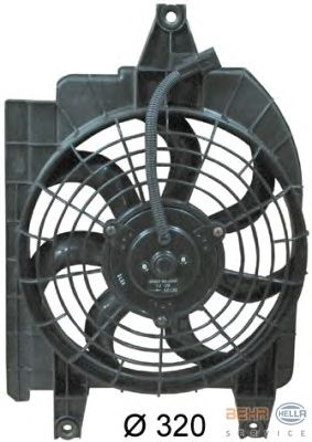 Вентилятор кондиционера HELLA 8EW 351 034-691