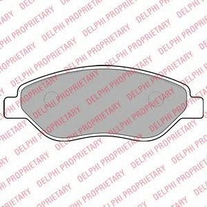 Тормозные колодки DELPHI LP2010