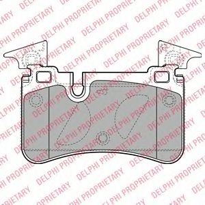 Тормозные колодки DELPHI LP2151