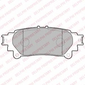 Тормозные колодки DELPHI LP2196