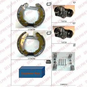 Гальмівні колодки DELPHI KP1083
