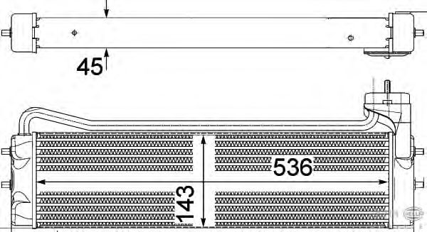 Масляный радиатор HELLA 8MO 376 756-711