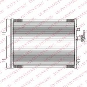 Радиатор кондиционера DELPHI TSP0225689
