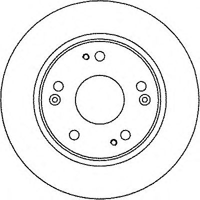 Тормозной диск HELLA 8DD 355 114-321