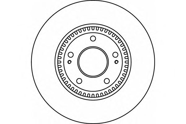Тормозной диск HELLA 8DD 355 114-511