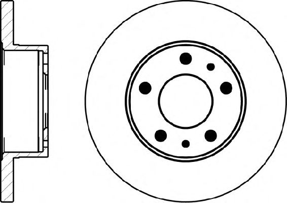 Тормозной диск HELLA 8DD 355 104-391 PRO