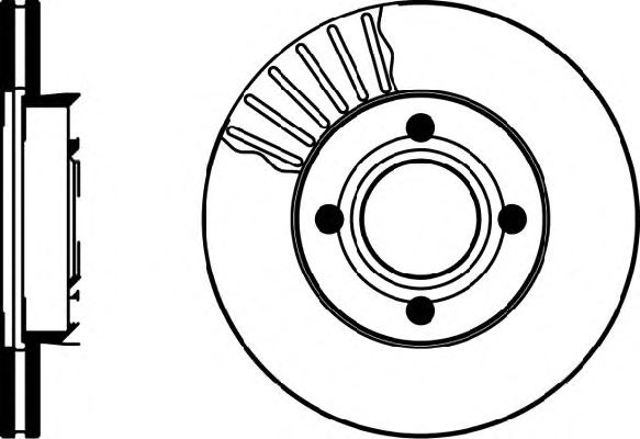 Тормозной диск HELLA 8DD 355 100-591