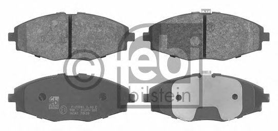 Тормозные колодки FEBI BILSTEIN 16341