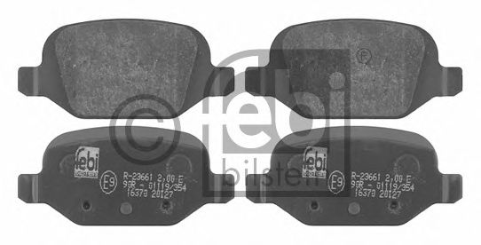 Тормозные колодки FEBI BILSTEIN 16370