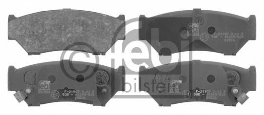 Тормозные колодки FEBI BILSTEIN 16657