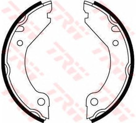 Тормозные колодки ручника TRW GS8204