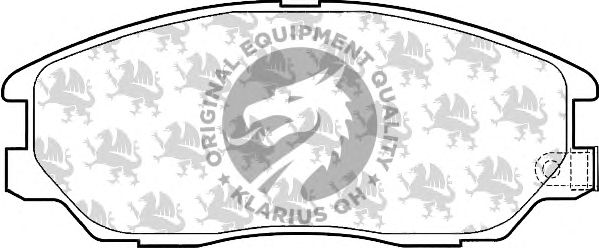Тормозные колодки QH International BP1510