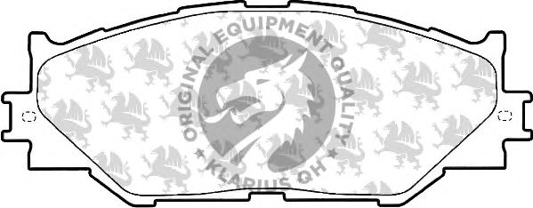 Тормозные колодки QH International BP1520