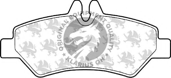 Тормозные колодки QH International BP1556