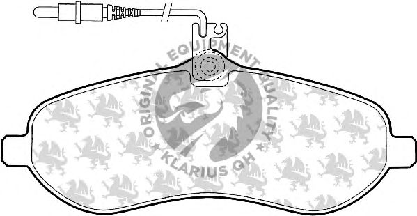 Гальмівні колодки QH International BP1572