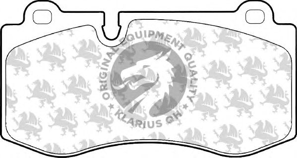 Тормозные колодки QH International BP1581