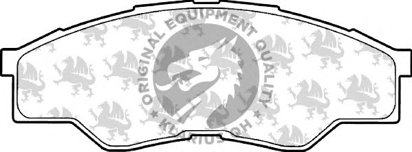 Тормозные колодки QH International BP1604