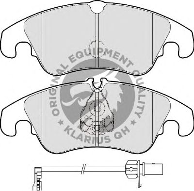 Тормозные колодки QH International BP1648