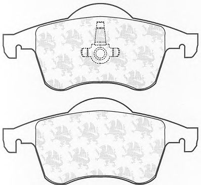 Тормозные колодки QH International BP1104