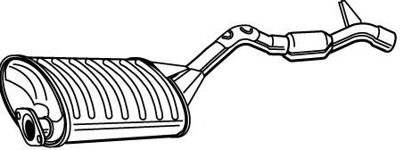 Глушитель WALKER 22495