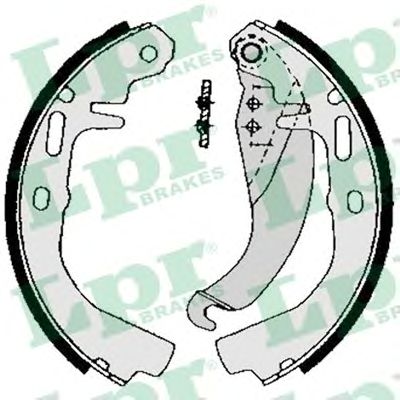 Тормозные колодки LPR 02500