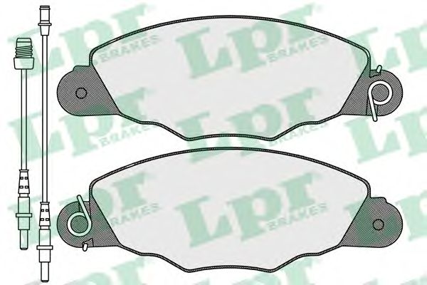 Тормозные колодки LPR 05P1103