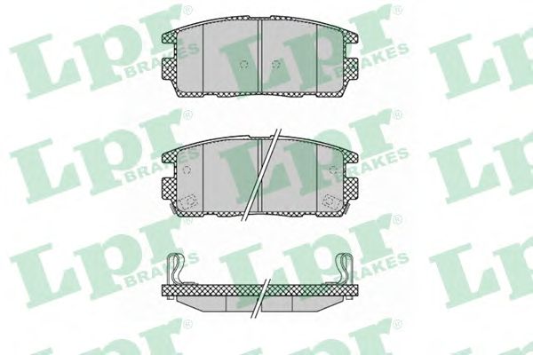 Тормозные колодки LPR 05P1323