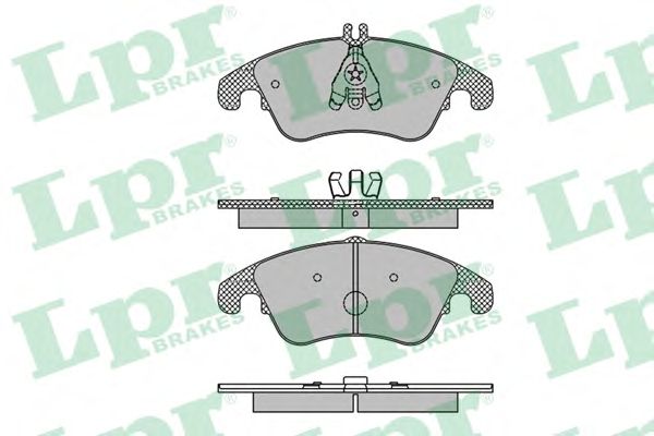 Тормозные колодки LPR 05P1421