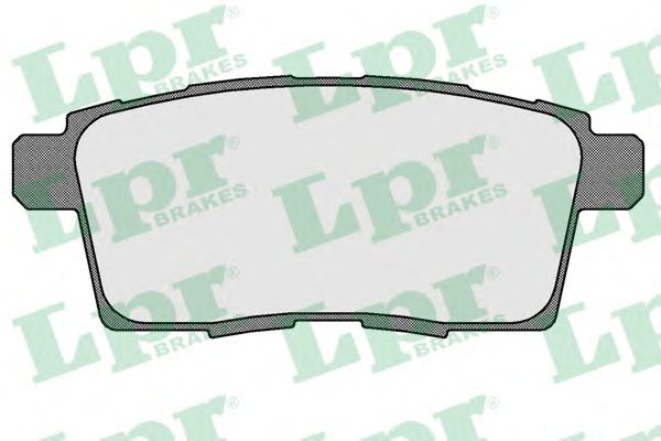 Тормозные колодки LPR 05P1572