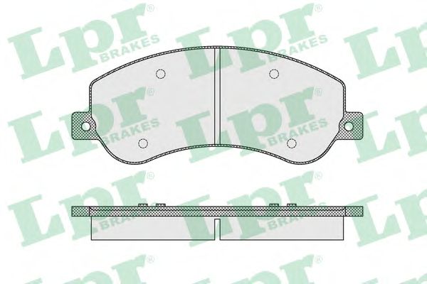 Тормозные колодки LPR 05P1679